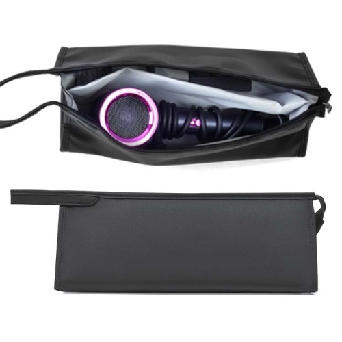 

For Dyson Hair Dryer Storage Package Hair Roll Protective Cover, Color: Black