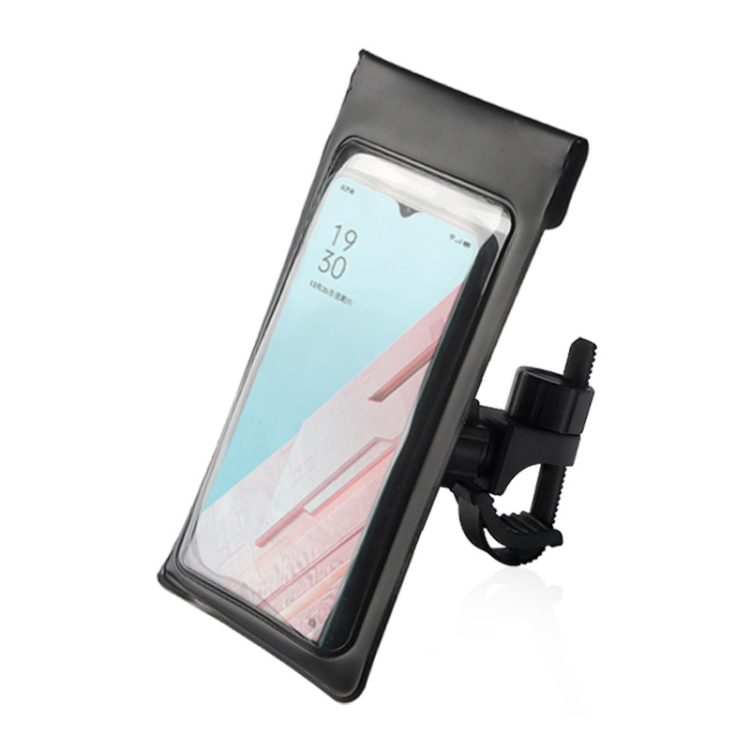 

Outdoor Cycling Mobile Phone Navigation Waterproof Bracket(Black)