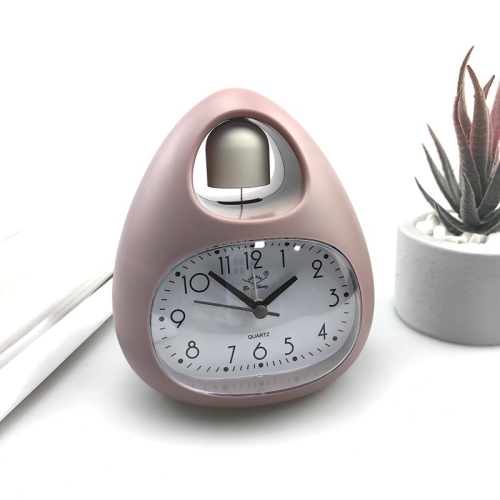 GH809 Sveglia da tavolo per bambini a forma di uovo Comodino carino Belling  Clock (rosa)