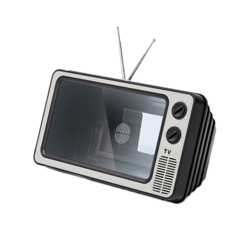 

Retro TV Mobile Phone Screen Video Amplifier Mobile Phone Holder(Gray)