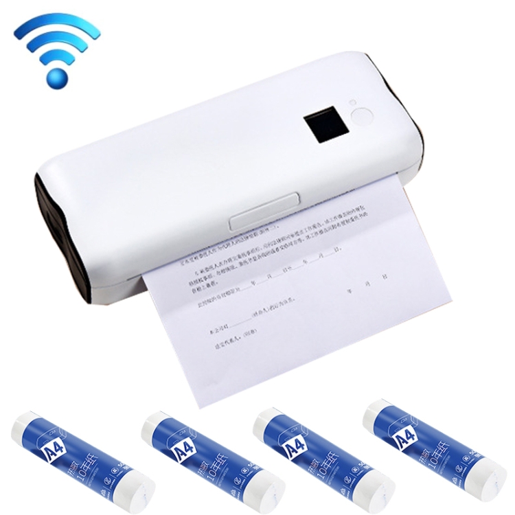 

Home Small Phone Office Wireless Wrong Question Paper Student Portable Thermal Printer, Style: Remote Edition+200pcs A4 Paper