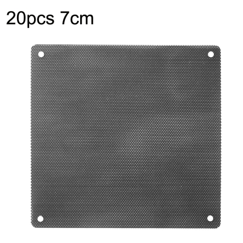 

20pcs 7cm Chassis Fan PVC Dust Filter Dust Filter