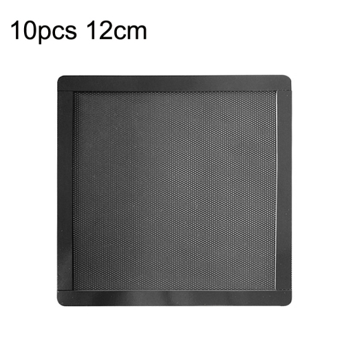 

10pcs 12cm With Magnetic Suction PVC Cooling Fan Dust Net Desktop Computer Industrial Fan Filter Cover