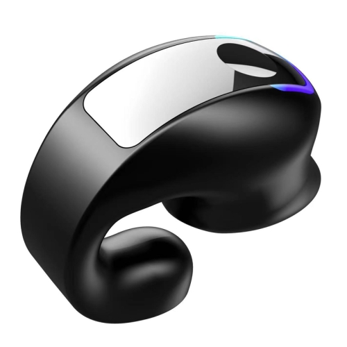 

GD28 IPX4 Waterproof Single-ear Lightweight Clip Ear Bluetooth Earphone(Black)