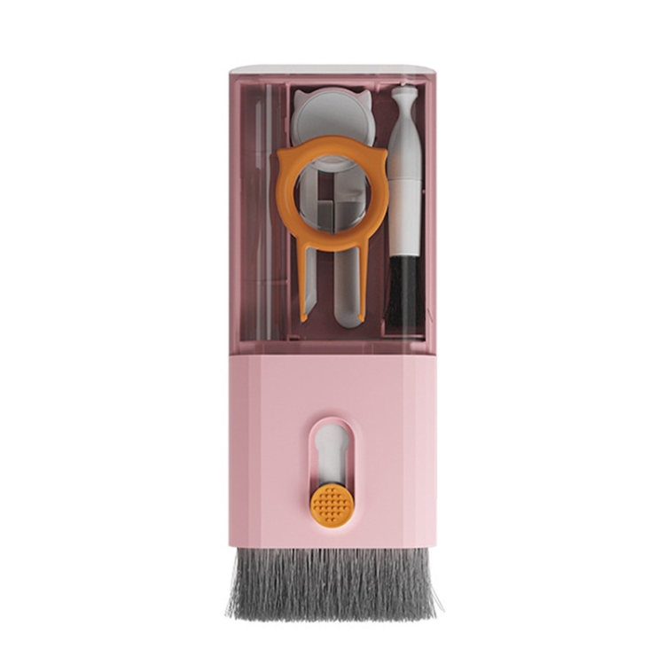 

Q6S 10-in-1 Bluetooth Headphone Cleaning Pen Mobile Computer Keyboard Screen Digital Camera Cleaning Kit(Pink)