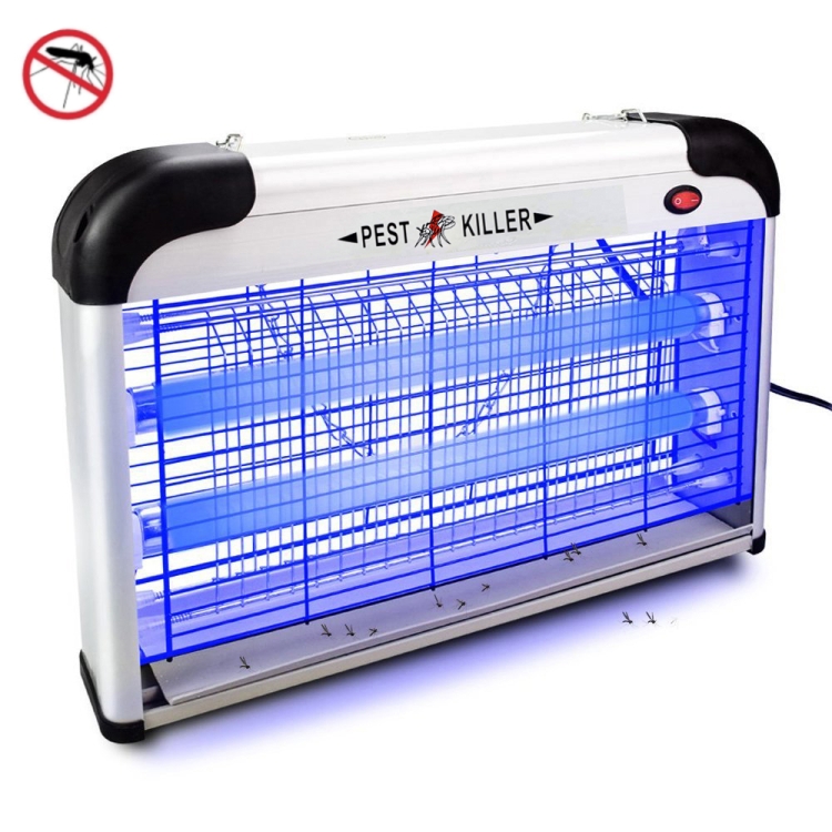 

SK611 Indoor Household 20W Electric Shock Mosquito Killer Lamp High Voltage Hotel Fly Killer Lamp(US Plug)