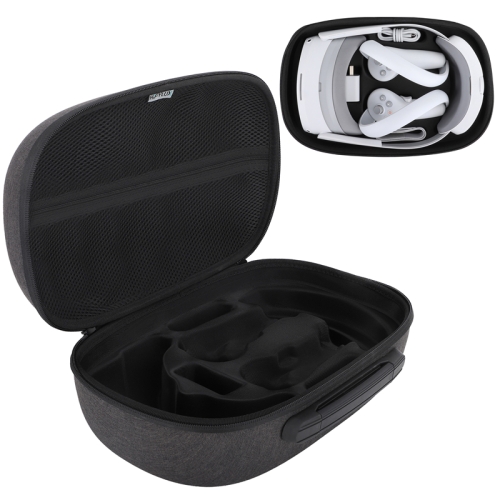 

For PICO 4 Hifylux PC-BF16 VR Glasses All-in-one Headwear Protective Storage Bag(Black)