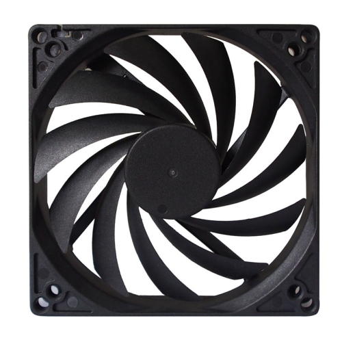 

FANNER Ice Soul F10015 Desktop Computer Radiator PWM Intelligent Speed Regulation Ultra-thin Chassis Fan(Black)