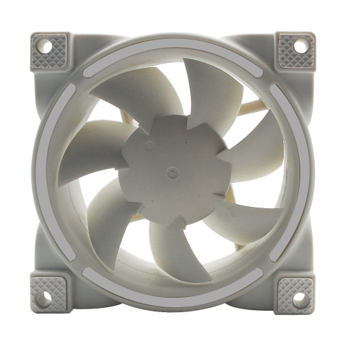 

MF8025 Magnetic Suspension FDB Dynamic Pressure Bearing 4pin PWM Chassis Fan, Style: Non-luminous (White)