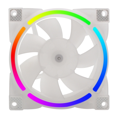 

MF8025 Magnetic Suspension FDB Dynamic Pressure Bearing 4pin PWM Chassis Fan, Style: ARGB (White)