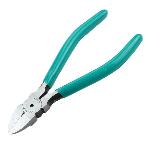 

ProsKit PM-805E Thin Knife Water Nose Pliers 5 Inch Angled Nose Pliers(Green)