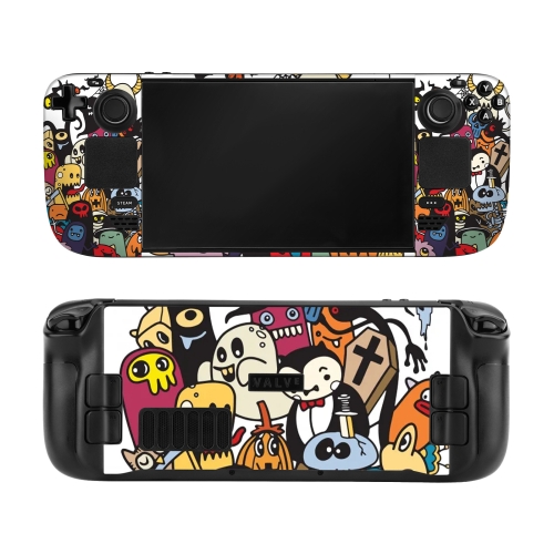 

For Steam Deck Hifylux ST-SF12 Game Console Film Handheld Anti-scratch Protection Sticker(Halloween night)