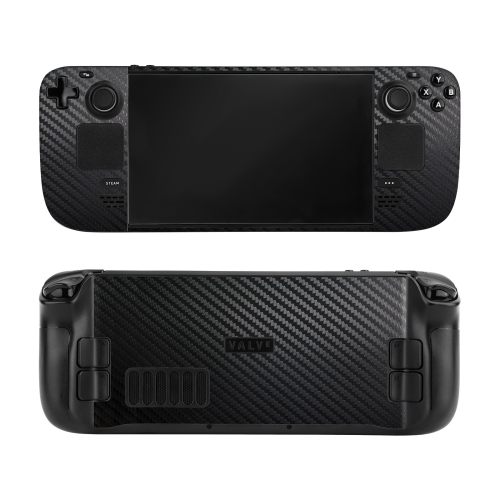 

For Steam Deck Hifylux ST-SF12 Game Console Film Handheld Anti-scratch Protection Sticker(Carbon Pattern Black)