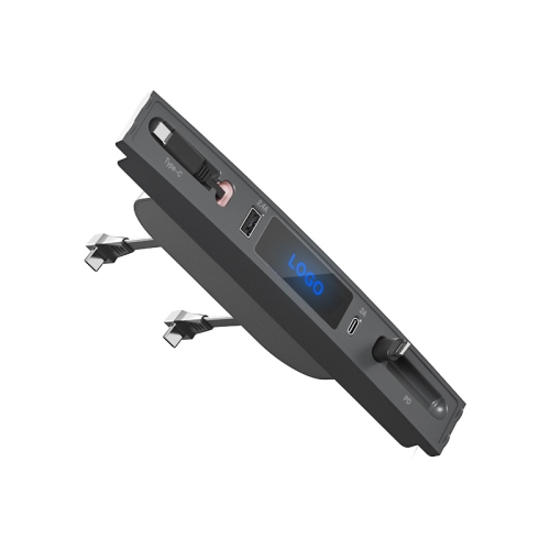 

For Tesla Model 3 / Y 27W Quick Interior Charger Intelligent USB-C/Type-C Docking Station HUB