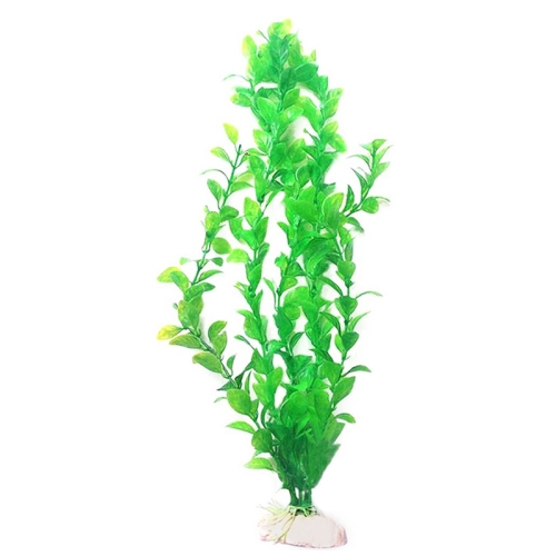 

10pcs 25cm Fish Tank Simulation Water Plants Plastic Aquarium Fish Tank Decoration Fake Water Plants(Green)