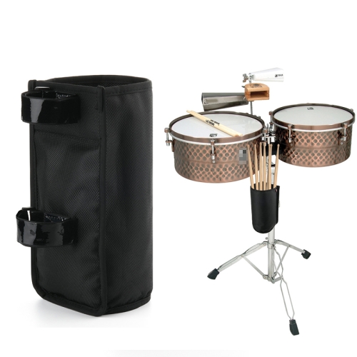 

Drum Stick Storage Box Waterproof Drumsticks Storage Bag Mallet Package Case(Black)