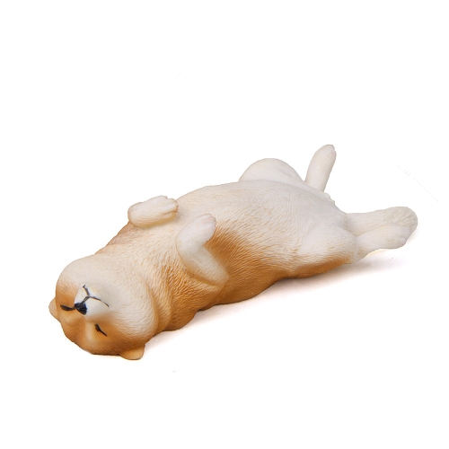 

Cute Kawaii Sleeping Pet Figurine Collection Decoration Fridge Magnet Coffee Lie Shiba Inu