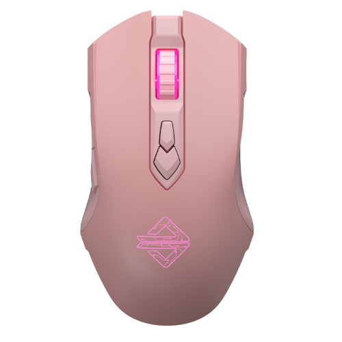 

Ajazz AJ52PRO 8 Keys Three-mode Bluetooth/Wireless/Wired RGB Gaming Mouse(Aj52pro pink version)