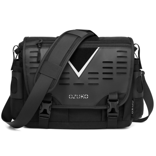 

Ozuko 9483 Outdoor Sports Shoulder Messenger Bag Anti-scratch And wear-resistant(Black)