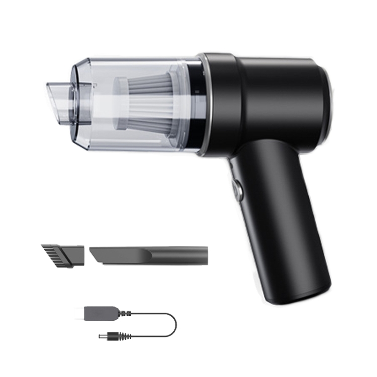 

Small Wireless Charging Car Vacuum Cleaner Handheld High Power Vacuum Cleaner, Sort by color: 117C-Black