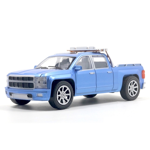 

1:16 Large Inertia Plastic Model Car Toy Pickup Car Ornament Boy Toy, Color: Pickup Blue