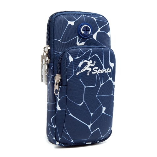 

B090 Outdoor Sports Waterproof Arm Bag Climbing Fitness Running Mobile Phone Bag(Small Blue)