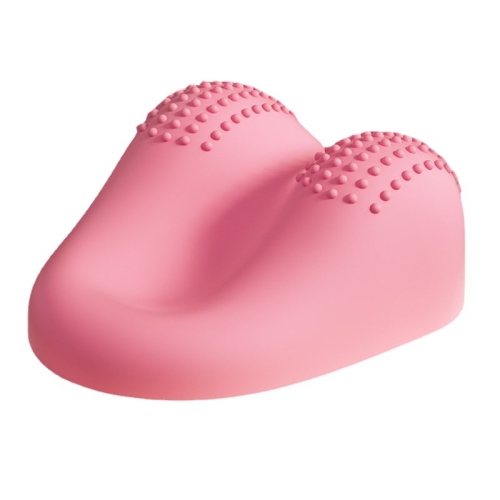 

QC070 Elastic Gel Cervical Massage Pillow Shoulder and Neck Correction Traction Home Massage Cushion(Pink)