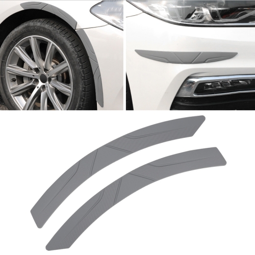 

Bumper Wheel Eyebrow Silicone Universal Car Anti-collision Strip(7756 Gray)
