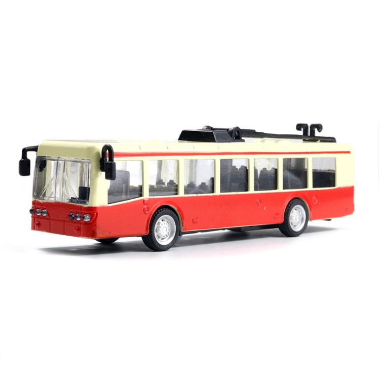

1:87 Simulation Alloy School Bus Model With Light and Sound Effects(Red)