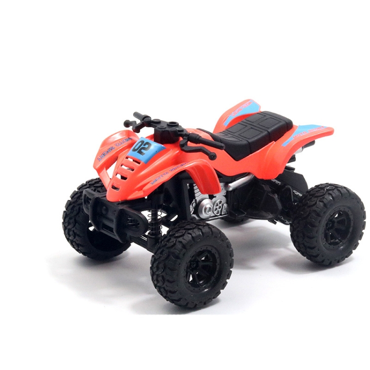 

1:36 Simulated Beach Four-wheel Off-road Motorcycle Model Children Toy Car(Red)