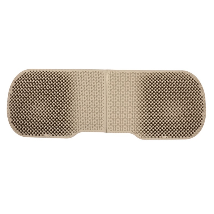 

Silicone Car Seat Cushion Summer Breathable Cool Pad, Color: Rear Cushion Apricot