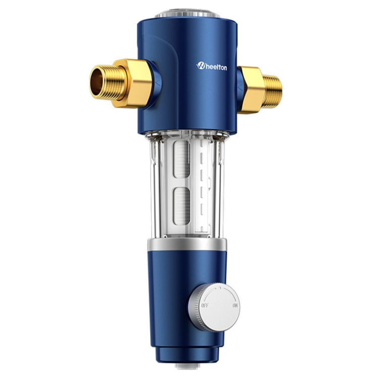 

WHEELTON WHT-P0038 Home Whole House High Flow Pre-filter Automatic Rotating Central Water Purifier