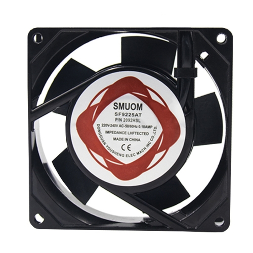 

220V Double Ball Bearing 9cm Silent Chassis Cabinet Heat Dissipation Fan