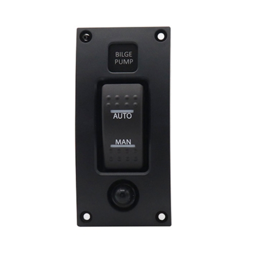 

Marine Self-Locking Resetting Switch With Overload Protection Indicator Light ON-OFF-ON 3 Switch (Printed)