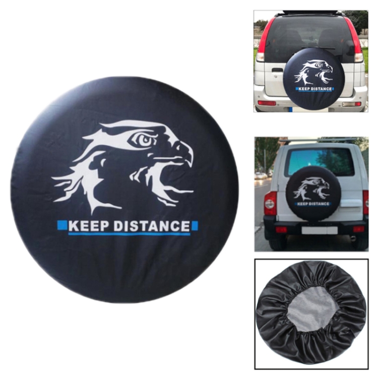 

17 inch PVC Faux Leather Spare Wheel Cover Rear Tire Protector