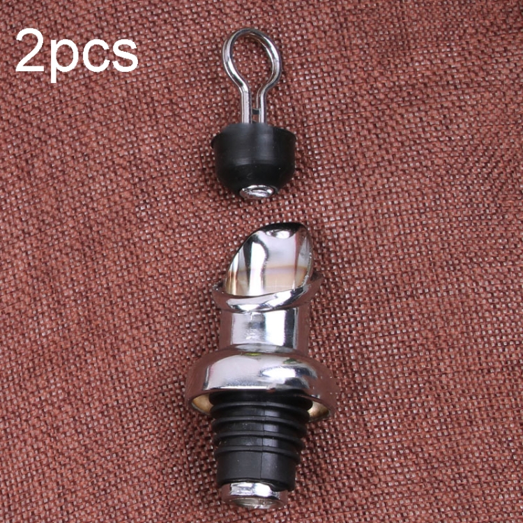 

2pcs Zinc Alloy Red Wine Cork Wine Stopper Drink Bar Tool Ring Type