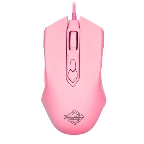 

Ajazz AJ52 7 Keys Macro Programming Game USB RGB Wired Computer LOL/CF Mouse(Pink)