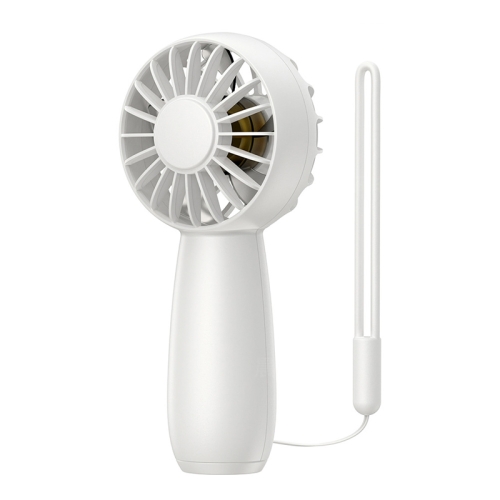 

USB Outdoor Mini Handheld Brushless Motor Fan, Style: 1200mAh(White)