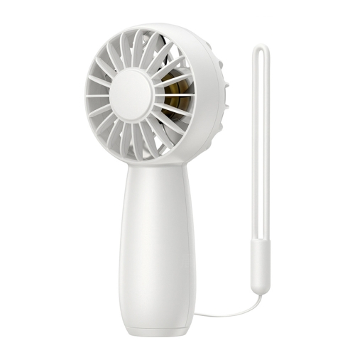 

USB Outdoor Mini Handheld Brushless Motor Fan, Style: 1500mAh(White)