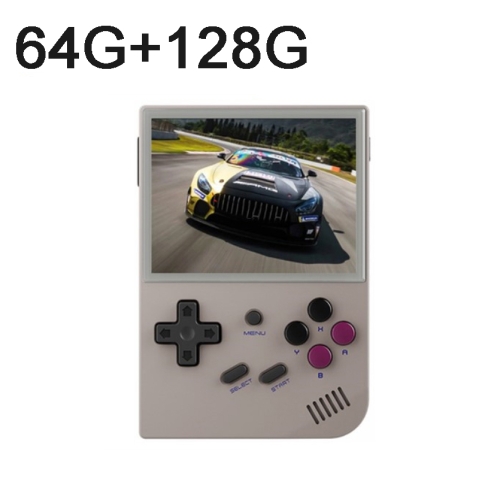 

ANBERNIC RG35XX 3.5-inch Retro Handheld Game Console Open Source Game Player 64G+128G 13000+ Games(Grey)