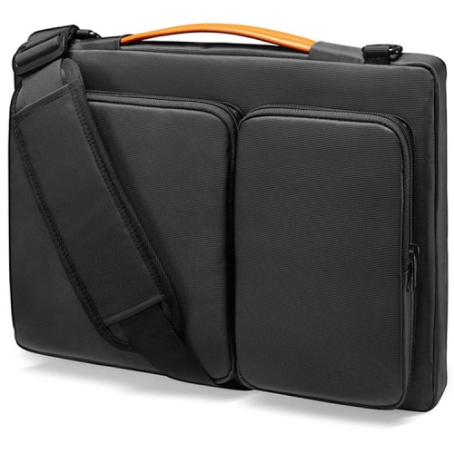 

Computer Messenger Shoulder Bag Laptop Sleeve Bag, Size: 15-15.6 inch(Black)