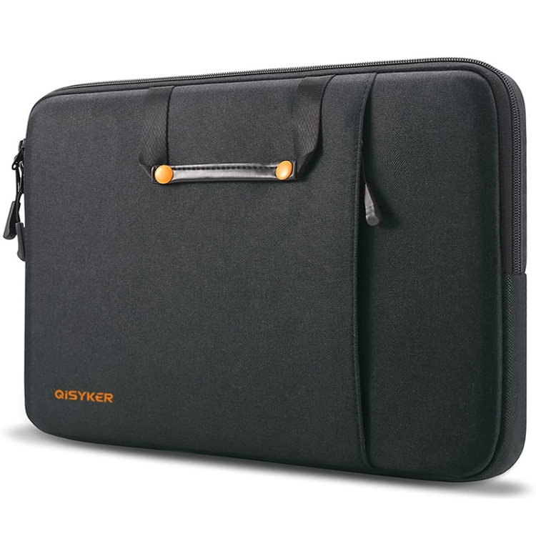 

QISYKER Multifunctional Shockproof Laptop Bag Briefcase, Size: 14-15.4 inch(Black)