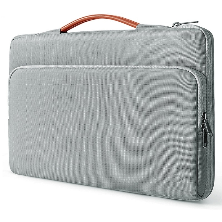 

Large Capacity Laptop Bag Multifunctional Business Sleeve Bag, Size: 13.3-14 inch(Light Grey)