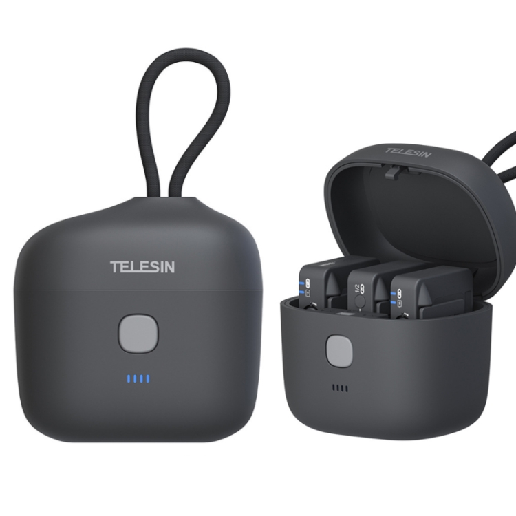 

TELESIN 4000mAh 18W Charging Case For Rode Wireless GO I II Lavalier Microphone