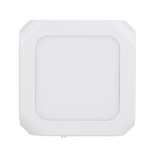 

0.6W Stepless Dimming Induction Night Light Square Light Guide Plate Baby Night Light(UK Plug)