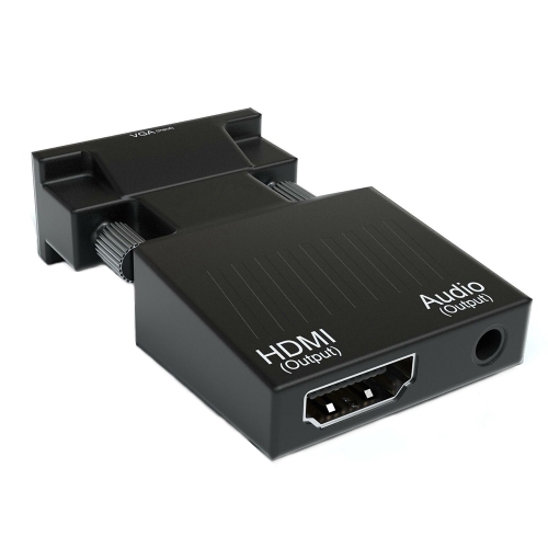 

VGA to HDMI Projector HDMI Adapter With Audio Cable Computer HD Converter