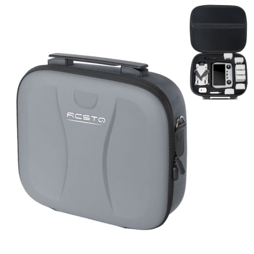 

For DJI Mini 3 Pro RCSTQ Remote Control Portable Storage Bag(Grey)