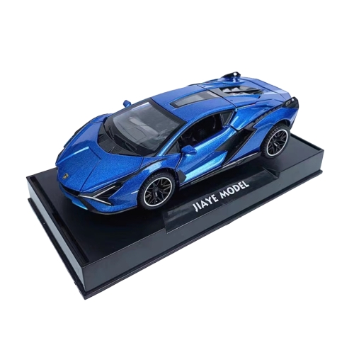 

1:32 Simulation Sound Light Children Alloy Sports Car Model Boy Car Toy(Blue)