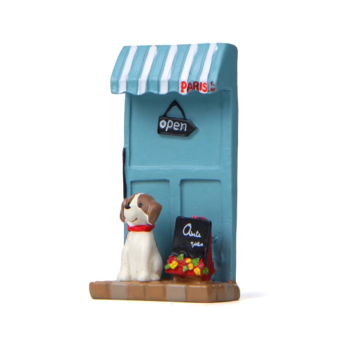 

Puppy Billboard Micro-landscape Landscaping Doll Store Small Flower Desktop Decoration(Store Puppy)