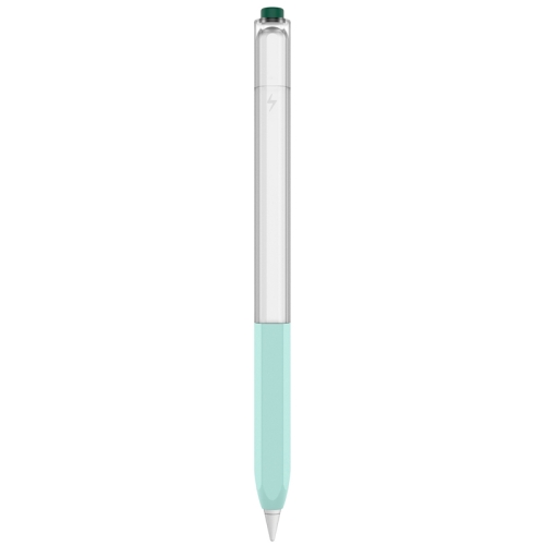 

For Apple Pencil 2 AhaStyle PT-LC05 Jelly Style Translucent Silicone Protective Pen Case(Mint)